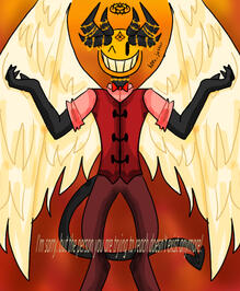 One of my old favorite OCs inspired by Charlie&#39;s Inferno by That Handsome Devil