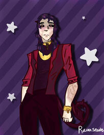 A character inspired by Loki from the MCU (OC)
